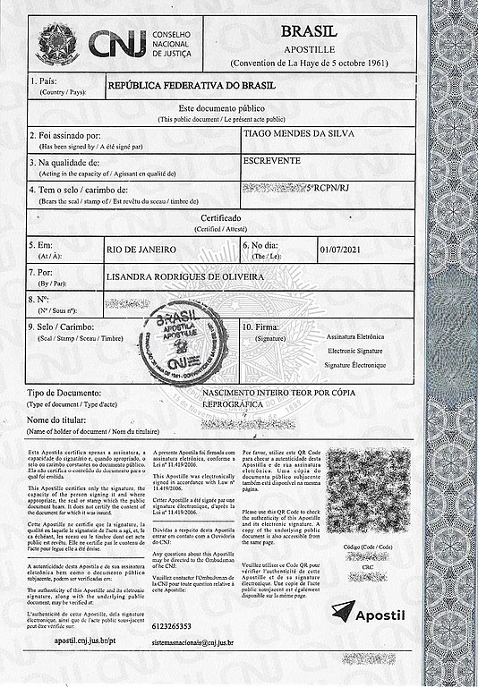 公证处出具的证明信样本做中国海牙认证