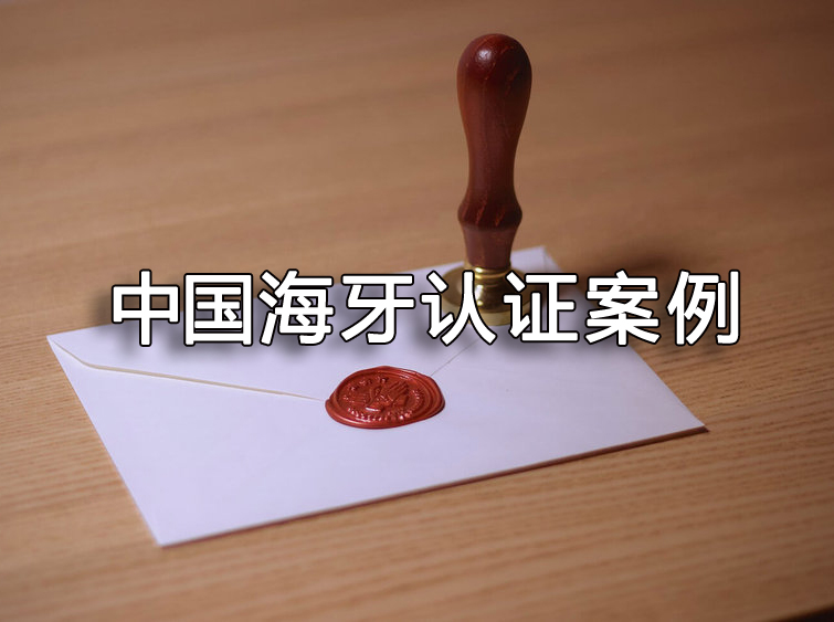 中国海牙认证办理案例