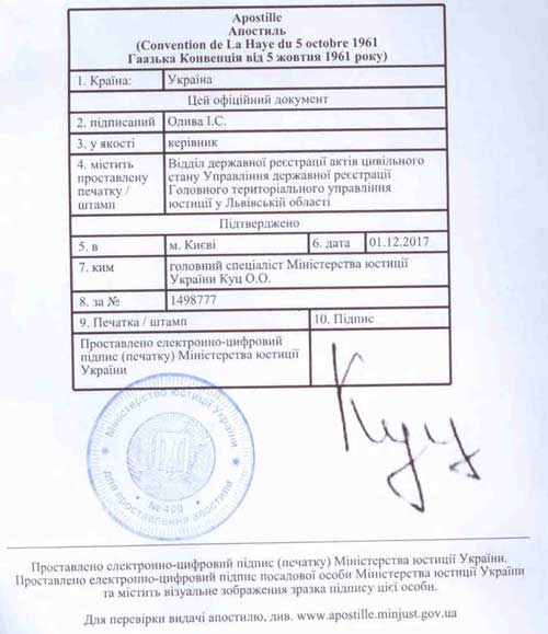 乌克兰海牙认证__apostille认证