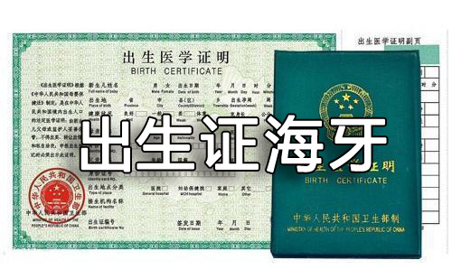 出生证办理中国海牙认证