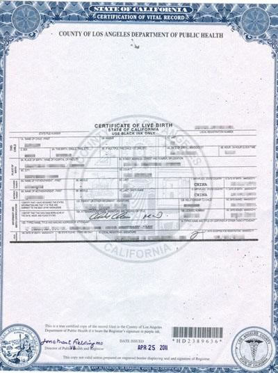 美国科罗拉多州出生纸海牙认证办理材料
