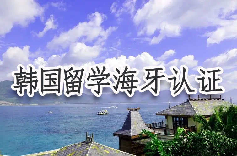 韩国留学海牙认证