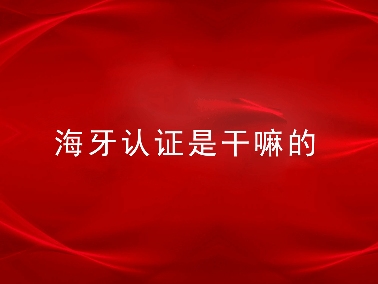 海牙认证是干嘛的