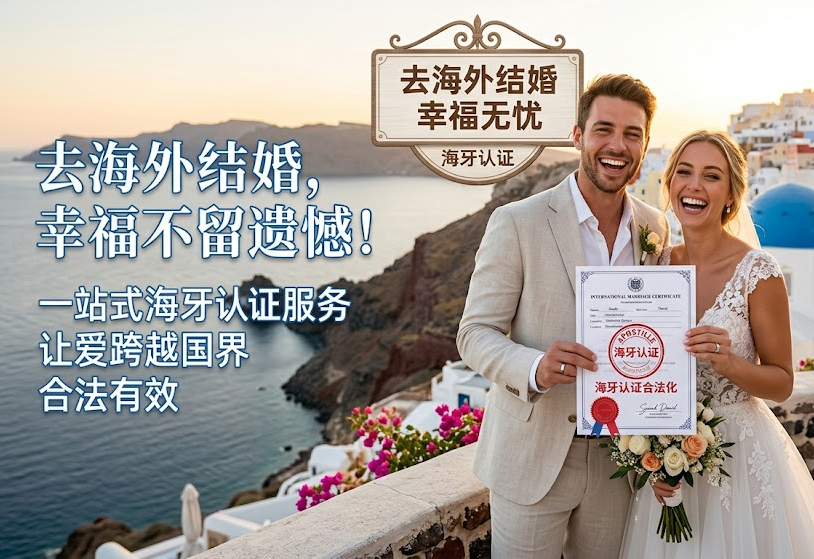 跨境结婚海牙认证