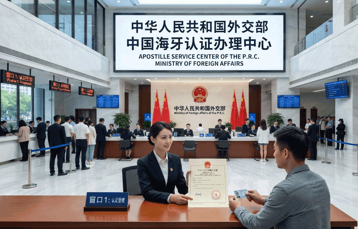 中国海牙认证办理中心